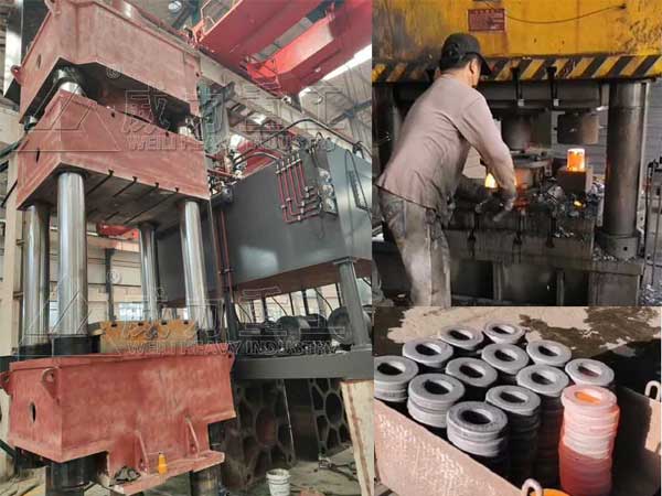 1500噸快速熱鍛液壓機_1500t紅沖熱鍛油壓機