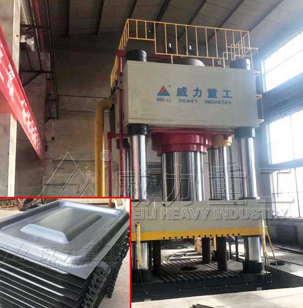 4000噸火車門板拉伸液壓機_4000t火車車廂板成型機
