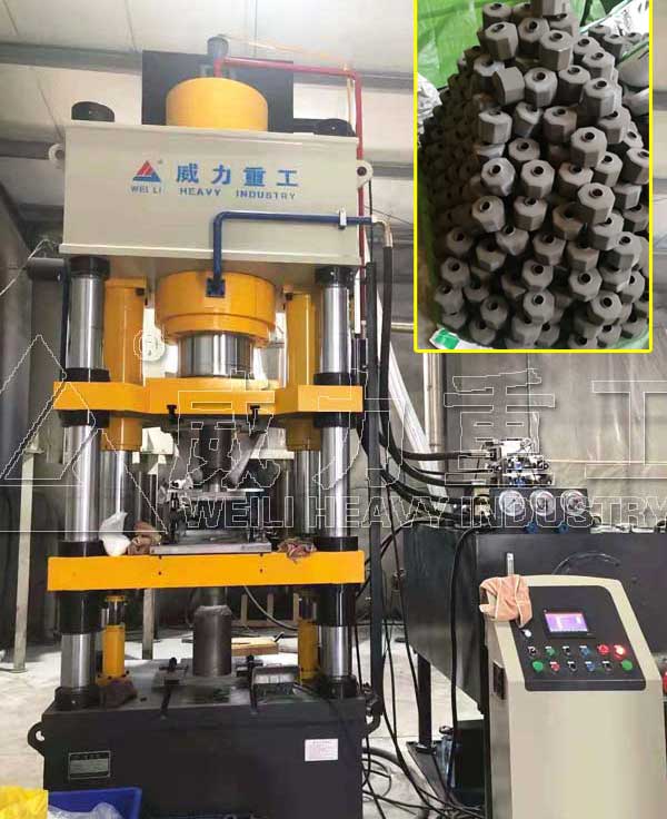 六角啞鈴頭成型液壓機(jī)400噸1000T1800噸配重塊熱壓