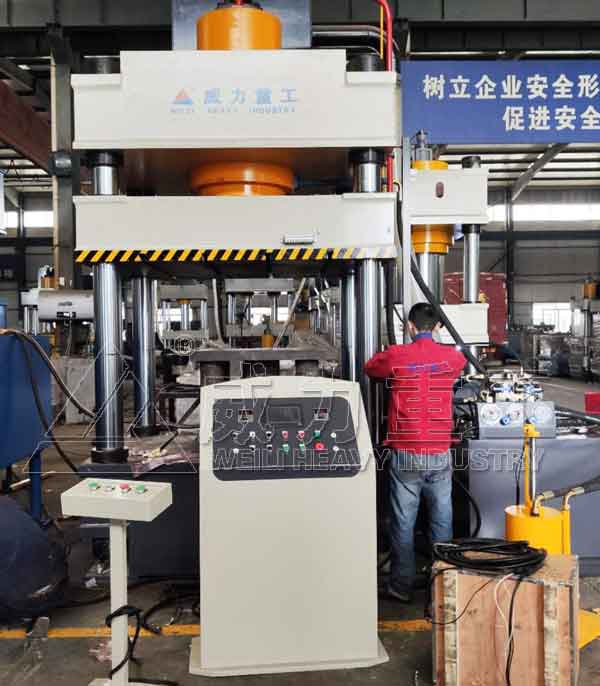 500噸液壓機(jī)_500噸四柱液壓機(jī)_伺服500T油壓機(jī)廠家