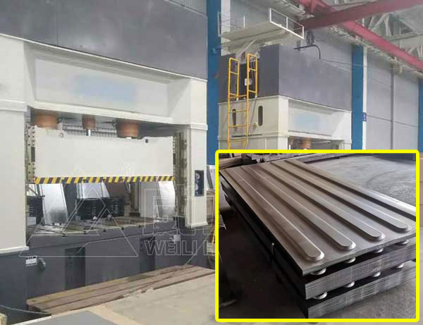 800噸集裝箱板成型液壓機_集裝箱頂板專用液壓機