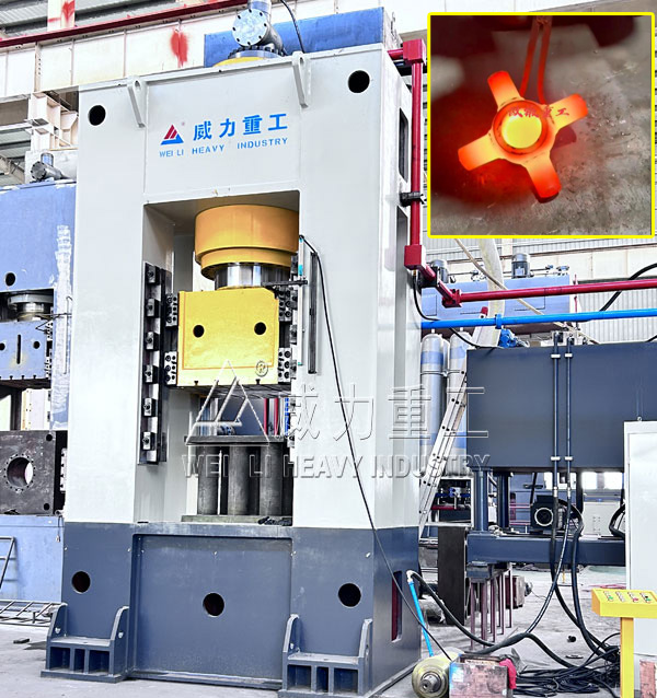 1600噸萬向節(jié)十字軸鍛造液液壓機(多向模鍛成型）